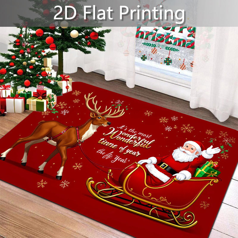 Christmas-Themed Decorative Area Rug Kalsten