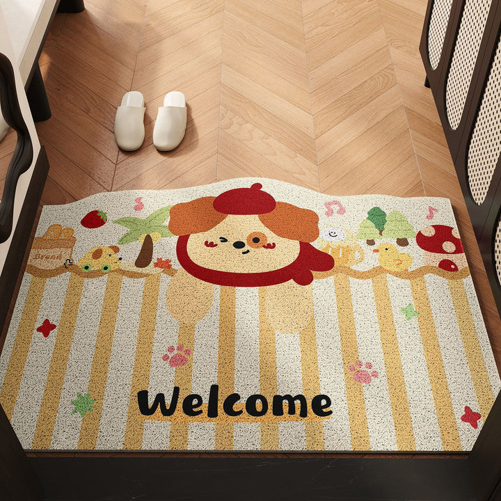Cute Character Welcome Mat
