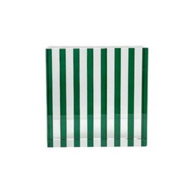 Elegant Striped Decorative Storage Box
