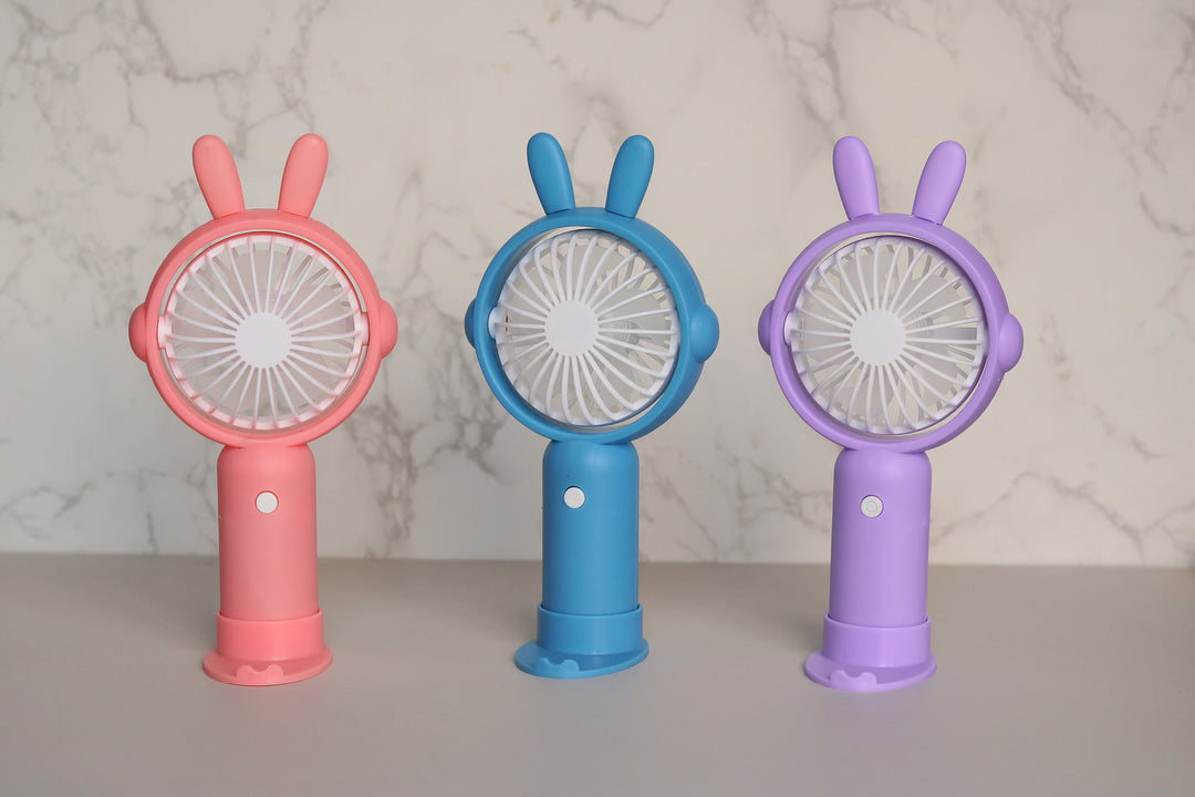 Unisex Portable Mini Fan with Ergonomic Design and Animal Ears Kalsten