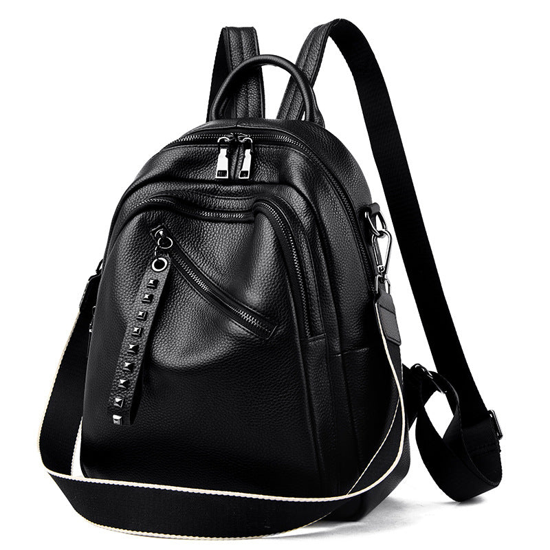 Stylish and Versatile Leather Backpack Kalsten