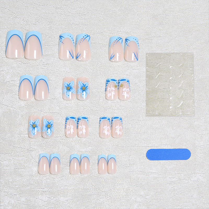 Exquisite Art Nails with Creative Flower Designs Kalsten