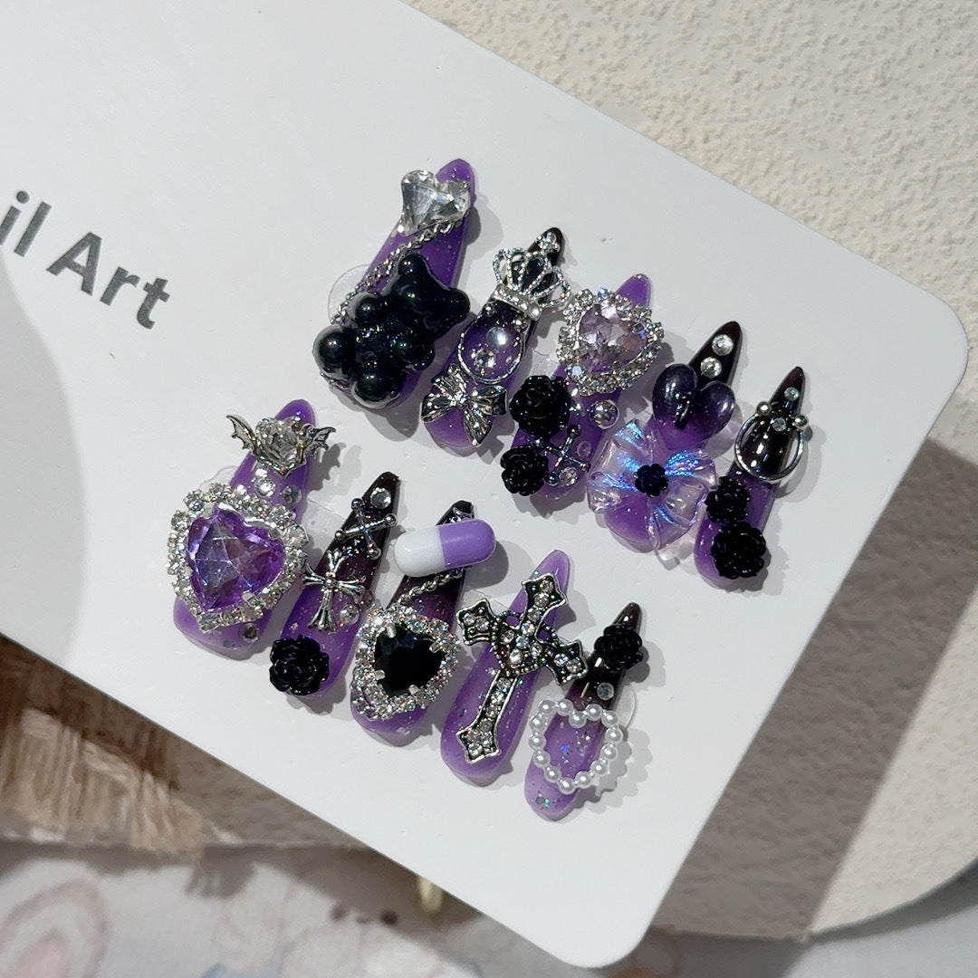 Premium Decorative Gothic Nail Art Set