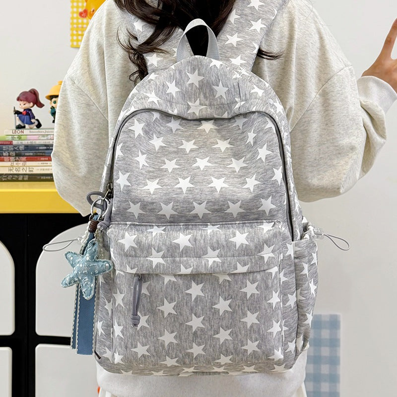 Cute Polka Dot Cotton Backpack Kalsten