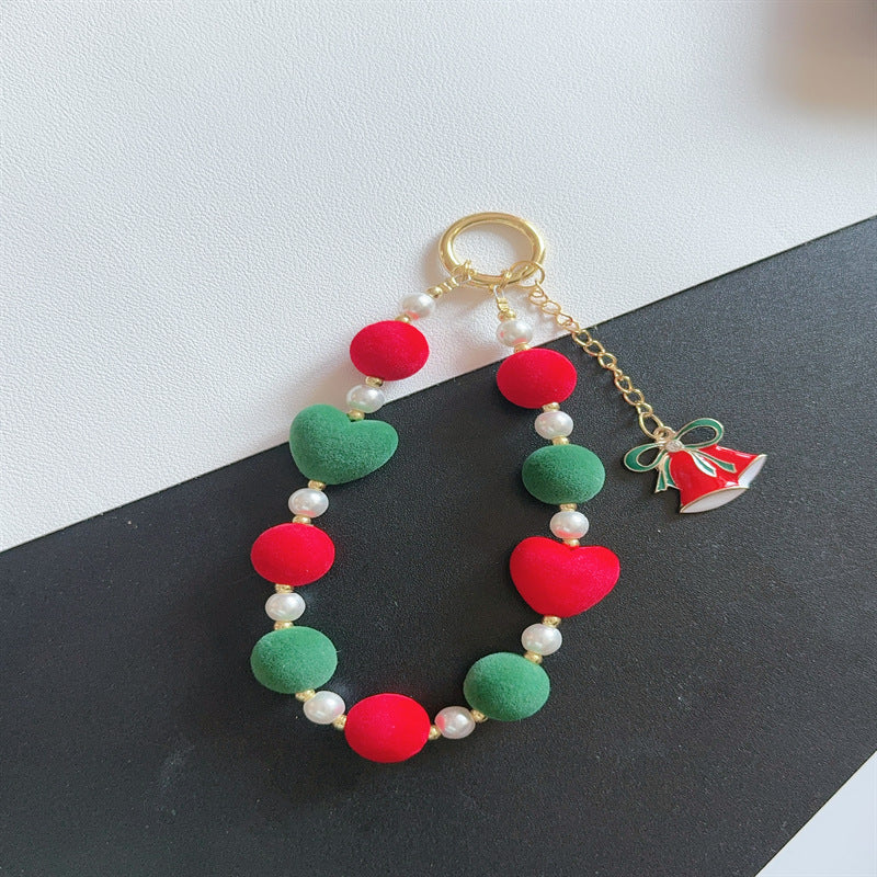 Charming Beaded Decoration Keychain Kalsten