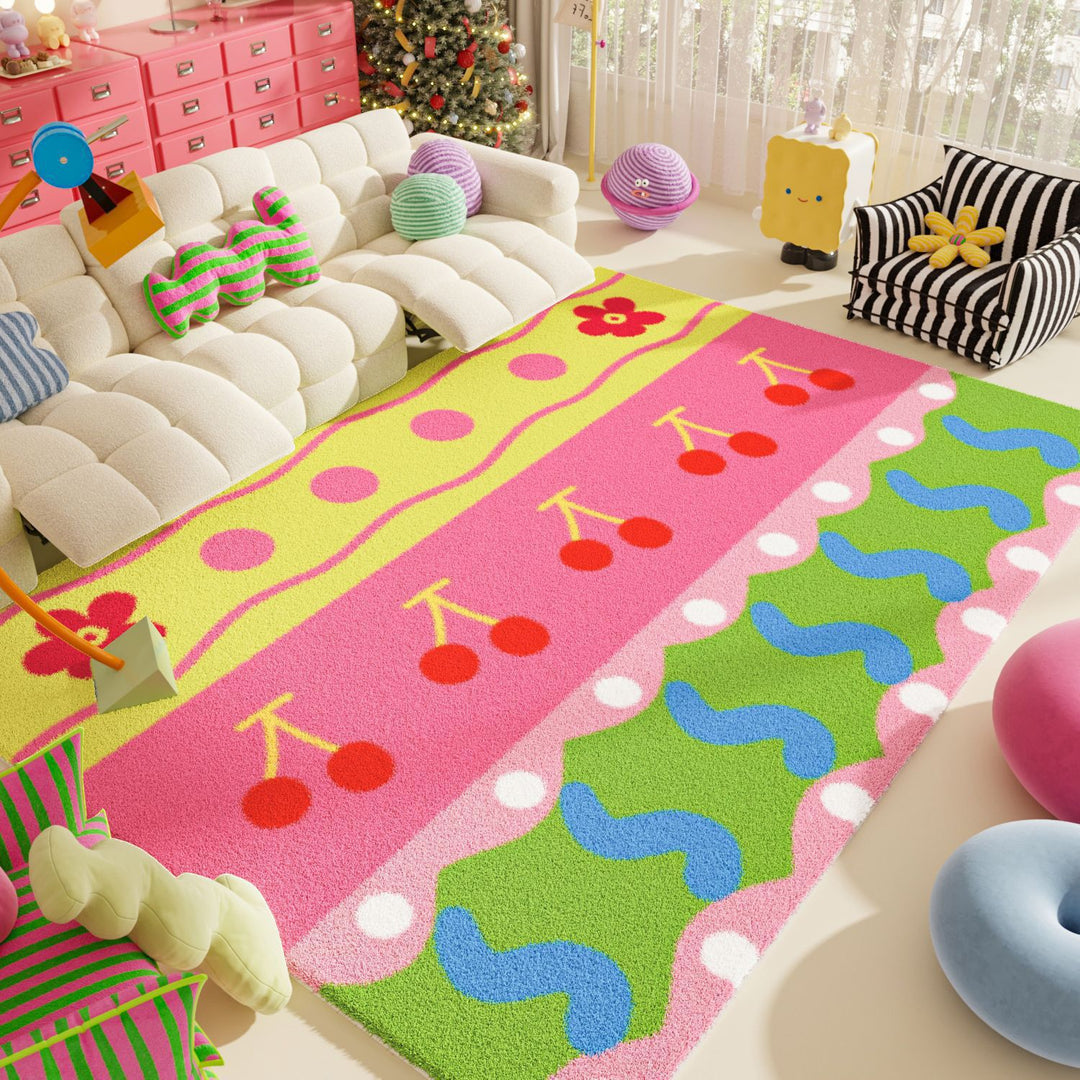 Playful Patterned Area Rug