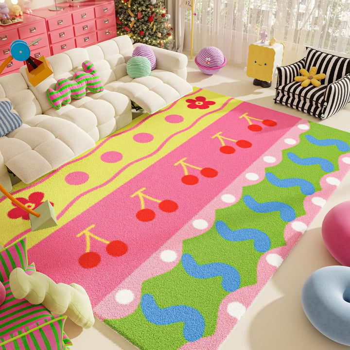Playful Patterned Area Rug