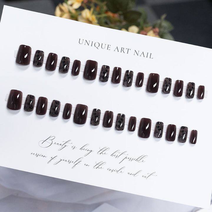 Artistic Press-On Nail Art Set