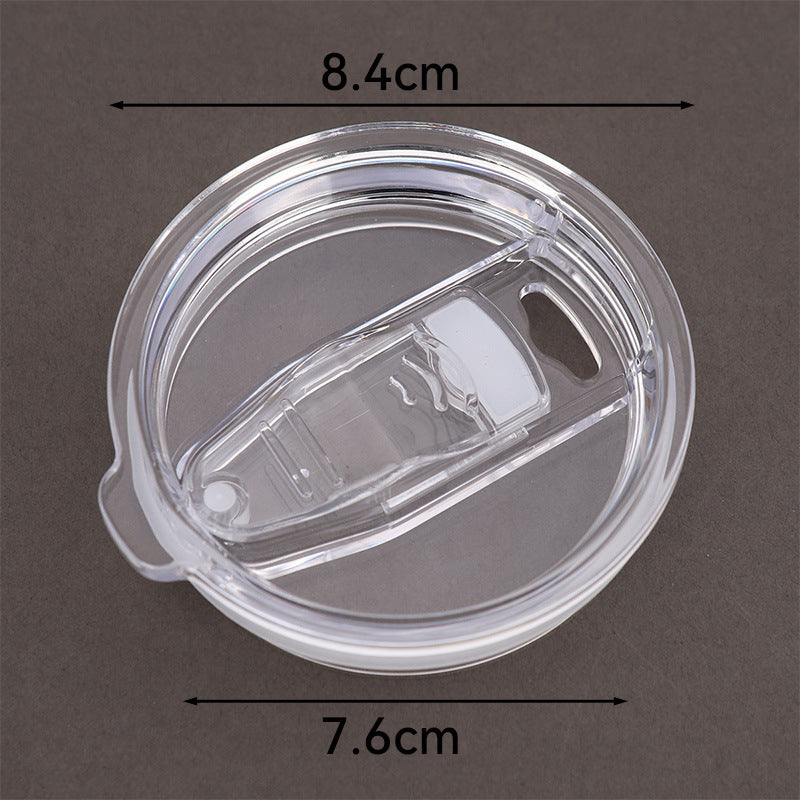Spillproof Replacement Insulated Tumbler Lid With Silicone Gasket Flip Drinking Cover
