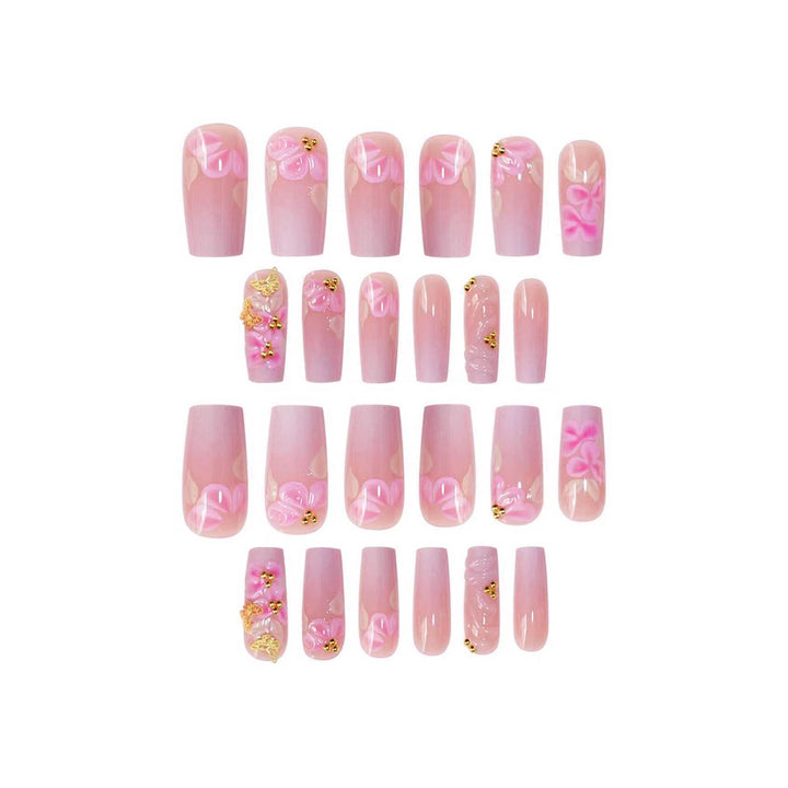 Premium Decorative Floral Nail Enhancements Kalsten