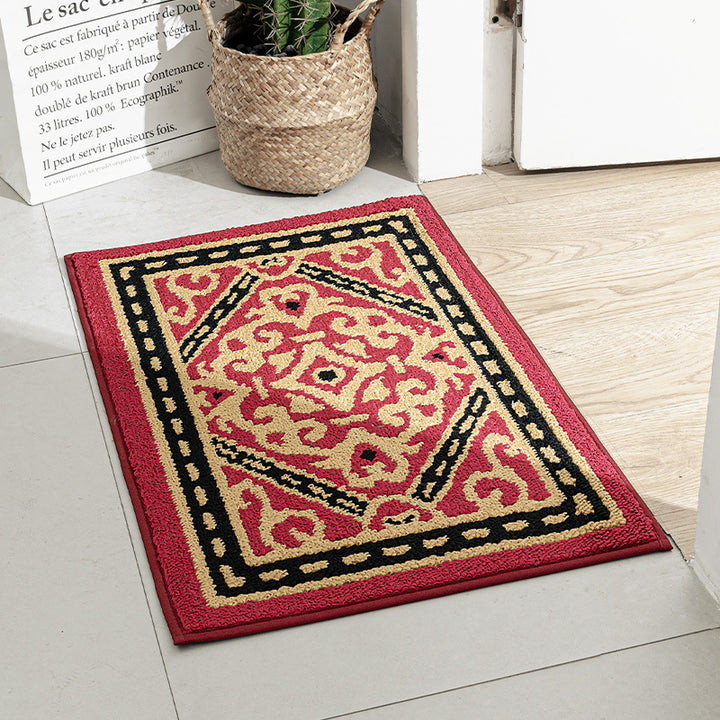 Floral Design Area Rug