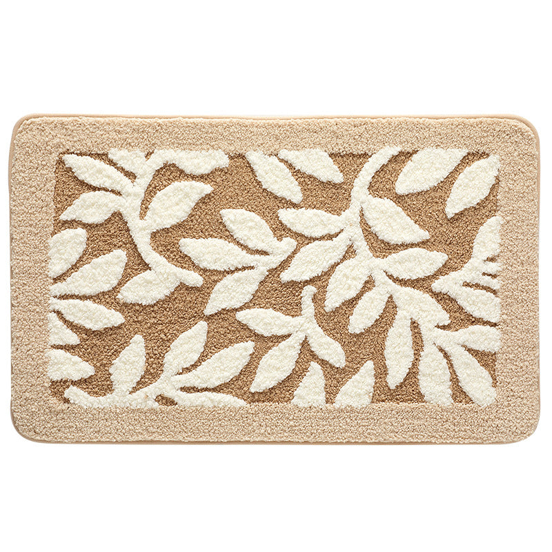 Textured Stone Pattern Bathroom Mat Kalsten
