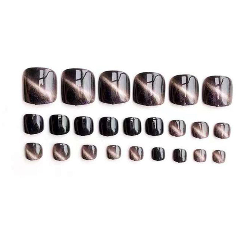 Premium Press-On Toenail Art Set