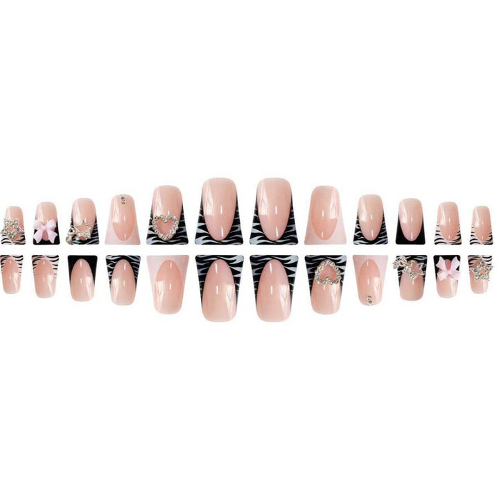Artistic 3D Embellished Press-On Nail Extensions Kalsten