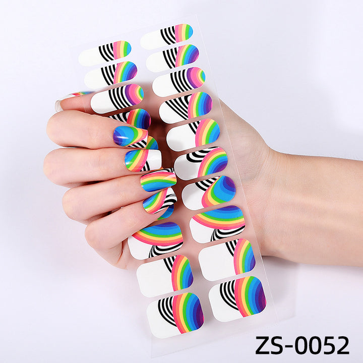 Sparkly Glitter Nail Wraps