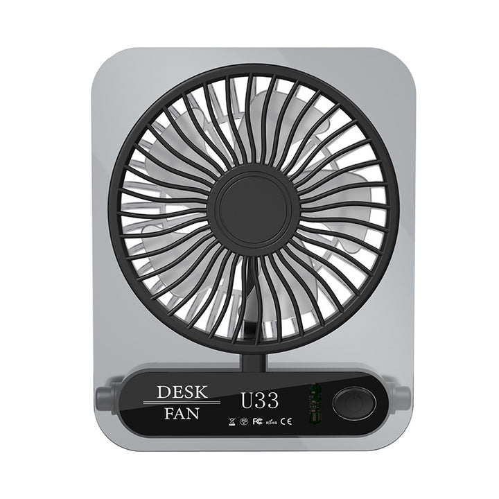 Women's portable desktop fan with flexible tilt Kalsten