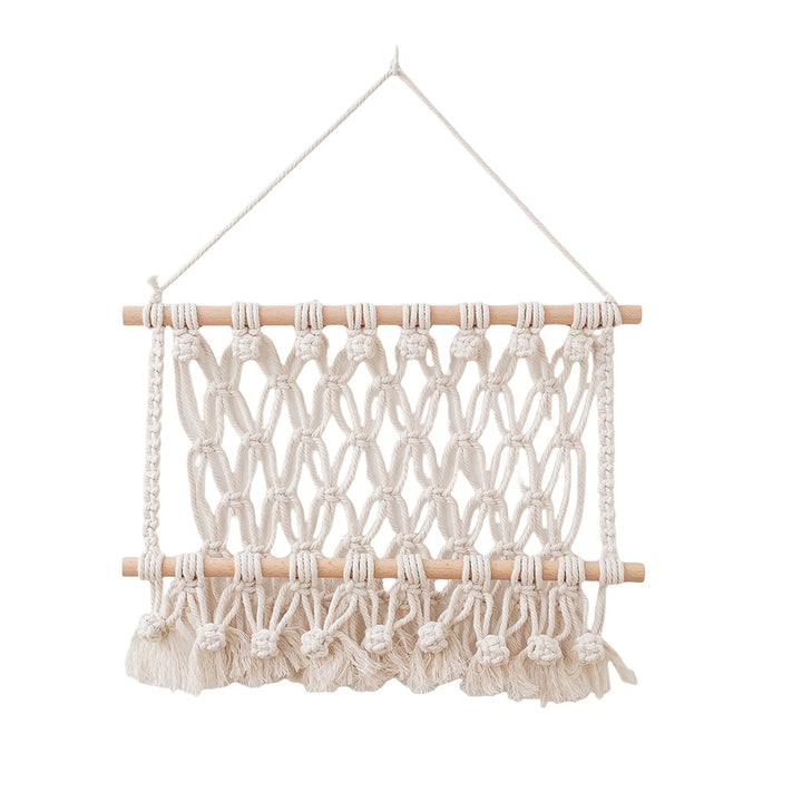 Artistic Macrame Wall Hanging Organizer Kalsten