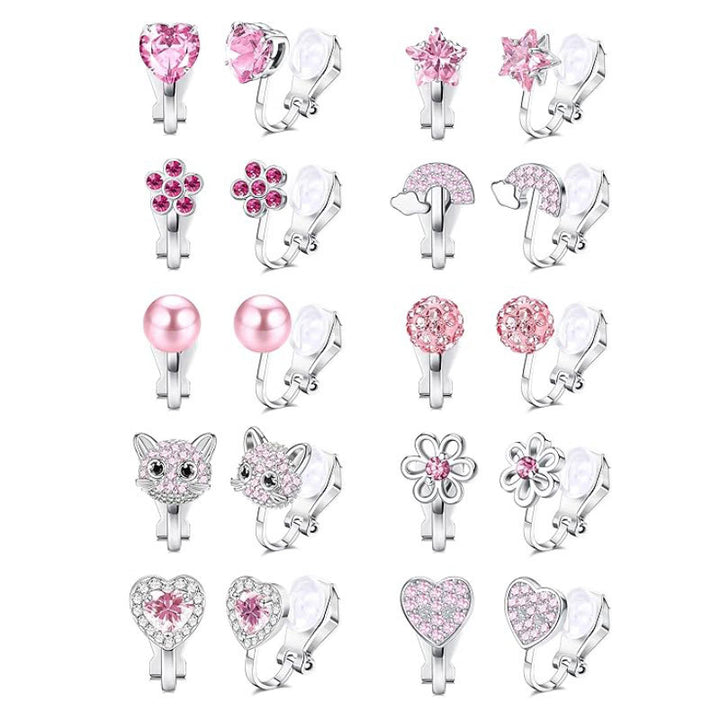 Charming Clip-On Earrings Set Kalsten