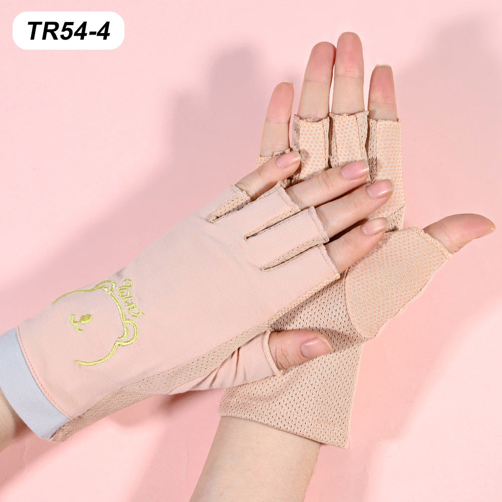 Breathable Fingerless Workout Gloves