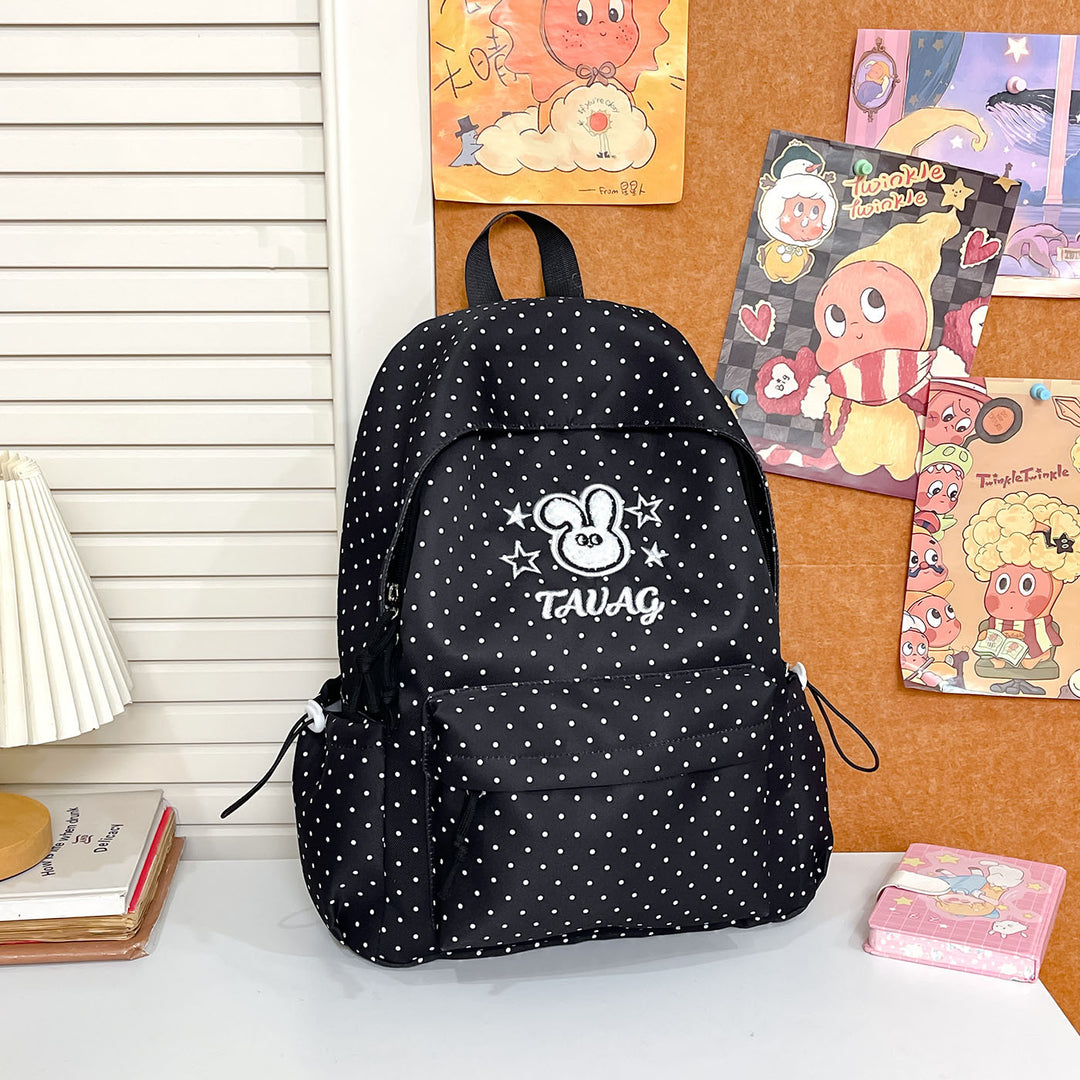 Cute Polka Dot Character Backpack Kalsten