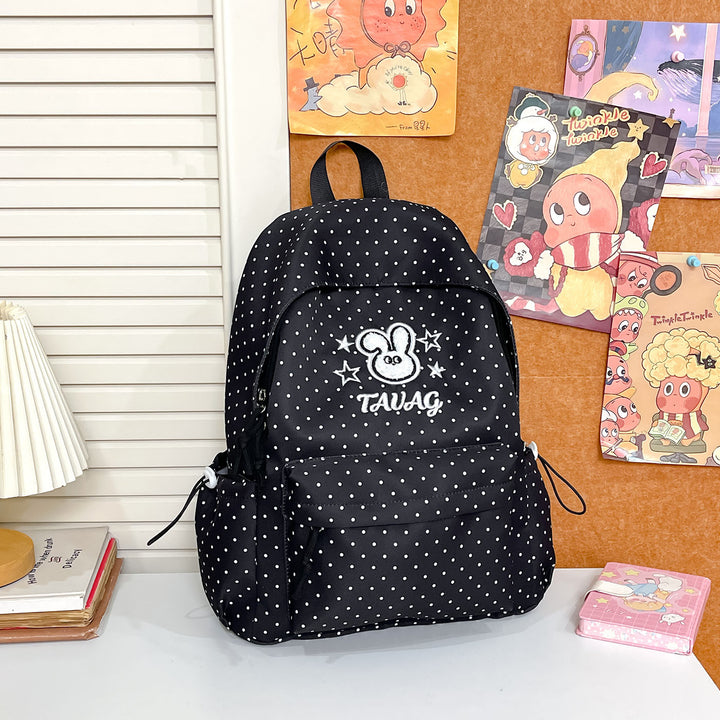 Cute Polka Dot Character Backpack Kalsten