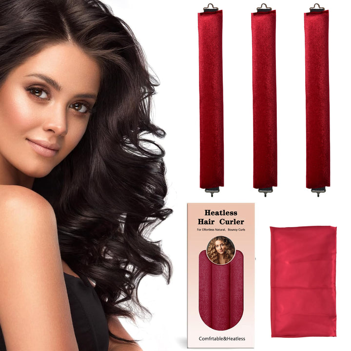 Heatless Hair Curling Rods
