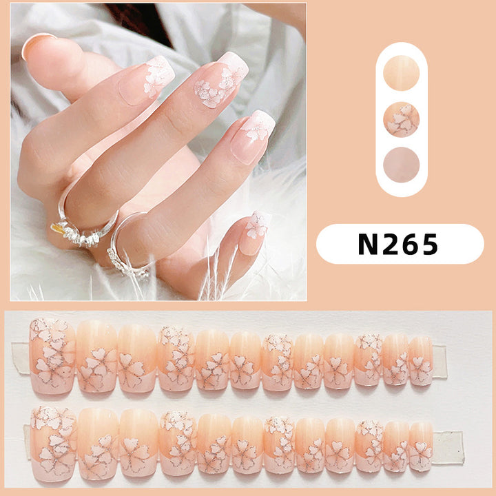 Premium Floral Nail Design