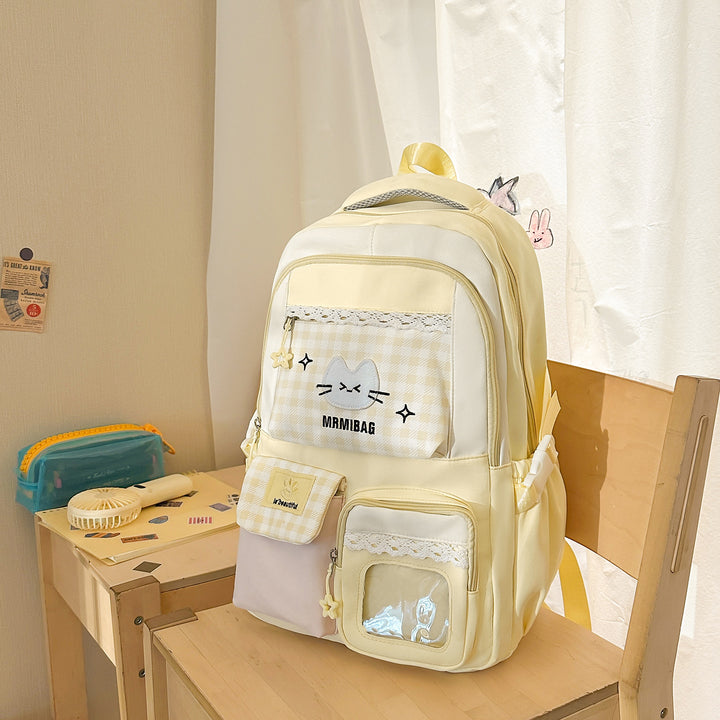 Stylish Multi-Functional Backpack with Cute Accents Kalsten