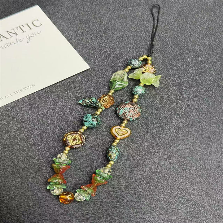 Artistic Beaded Charm Eyewear Holder Kalsten