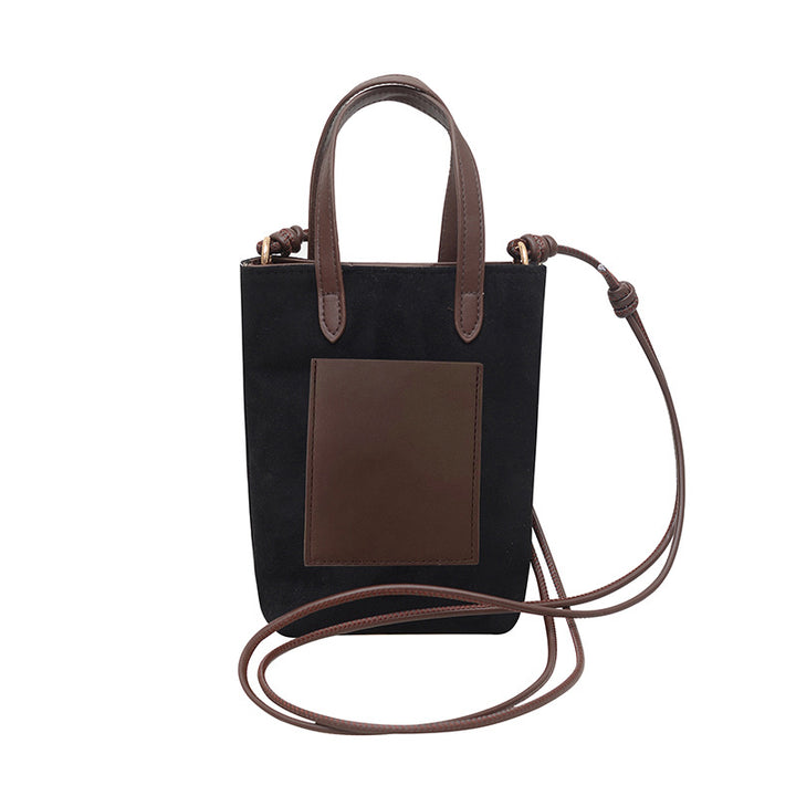 Miniature Vegan Leather Crossbody Bag