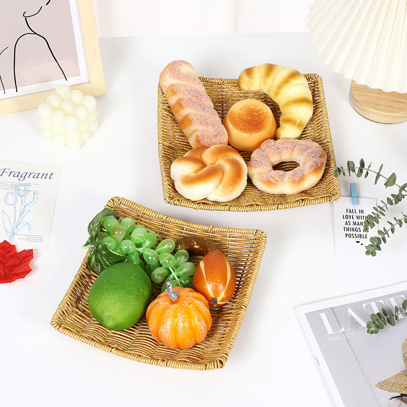 Handcrafted Natural Woven Tray Kalsten