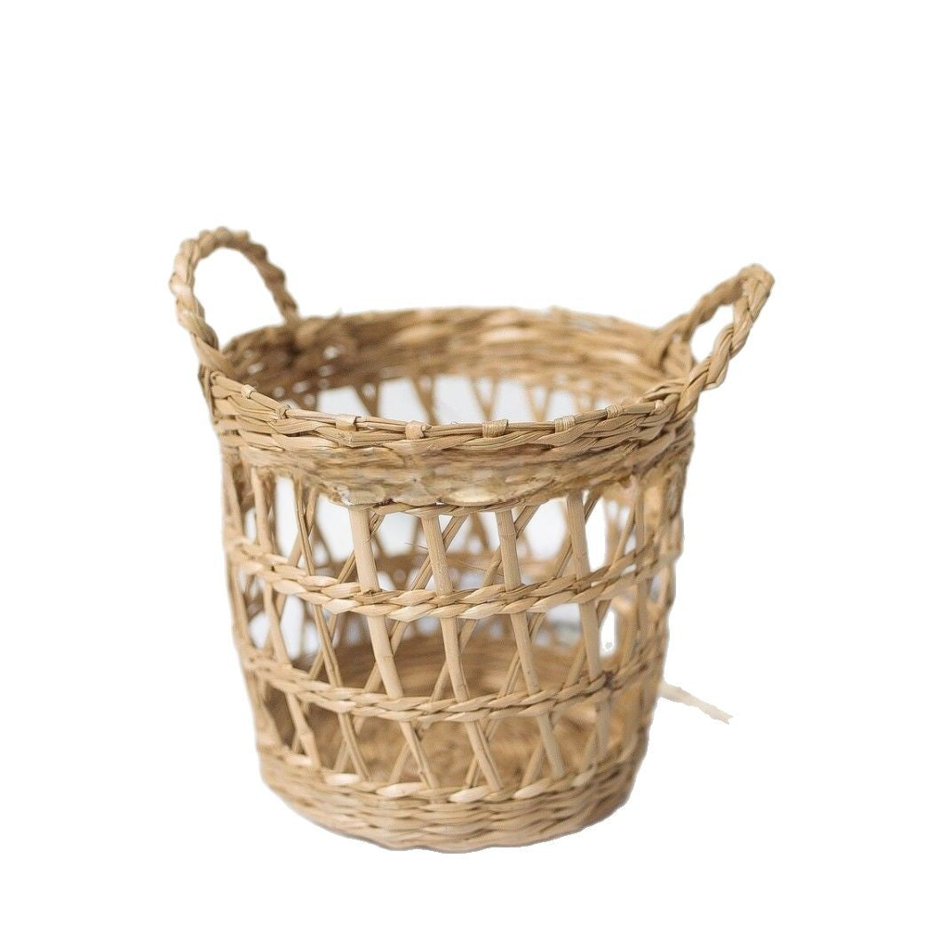 Natural Fiber Decorative Storage Basket Kalsten