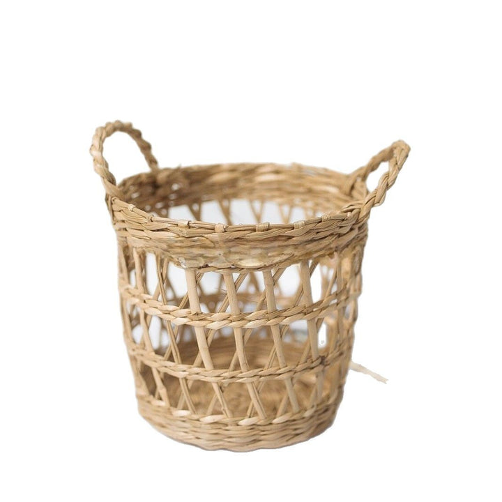 Natural Fiber Decorative Storage Basket Kalsten