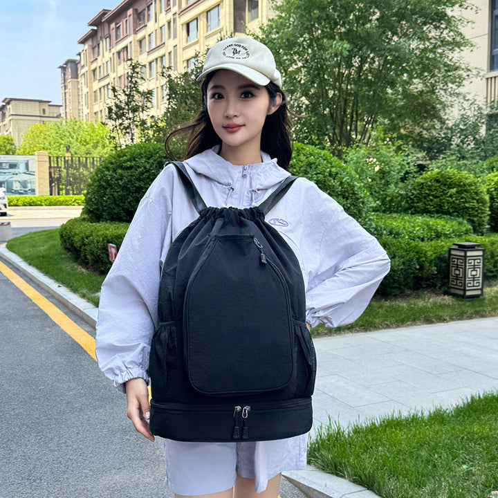 Versatile Drawstring Gym Backpack Kalsten