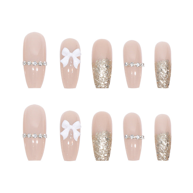 Elegant Decorative Press-On Nail Art Kalsten