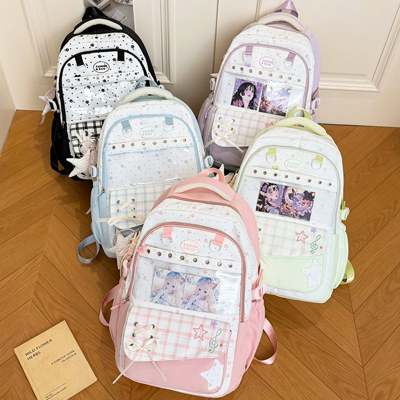 Stylish Graphic Design School Backpack Kalsten