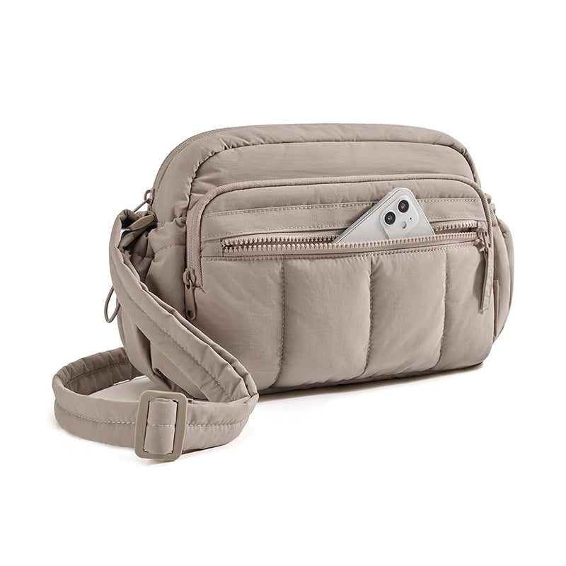 Multifunctional Quilted Shoulder Bag Kalsten