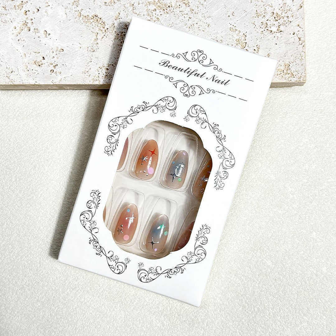 Decorative Press-On Nail Art Set Kalsten