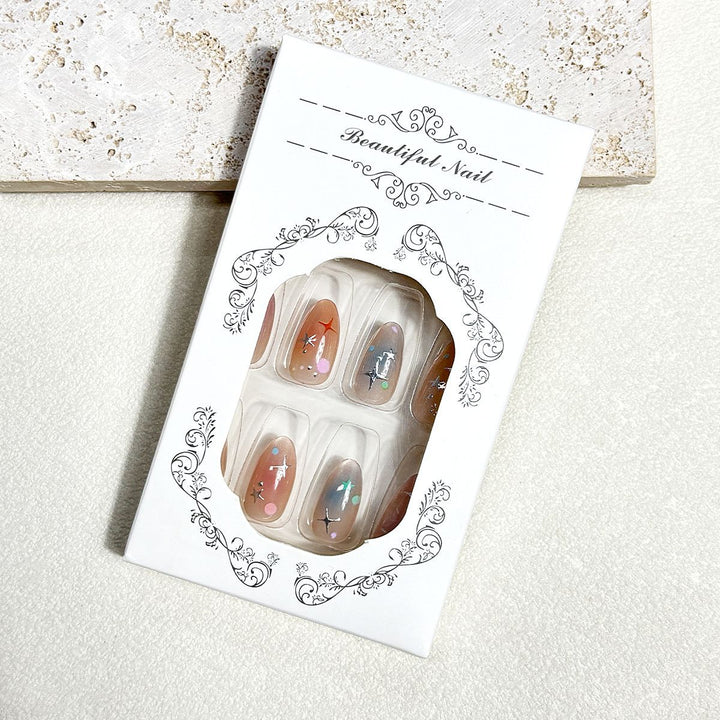 Decorative Press-On Nail Art Set Kalsten