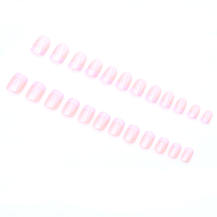 Elegant French Tip Gel Nail Art Kalsten