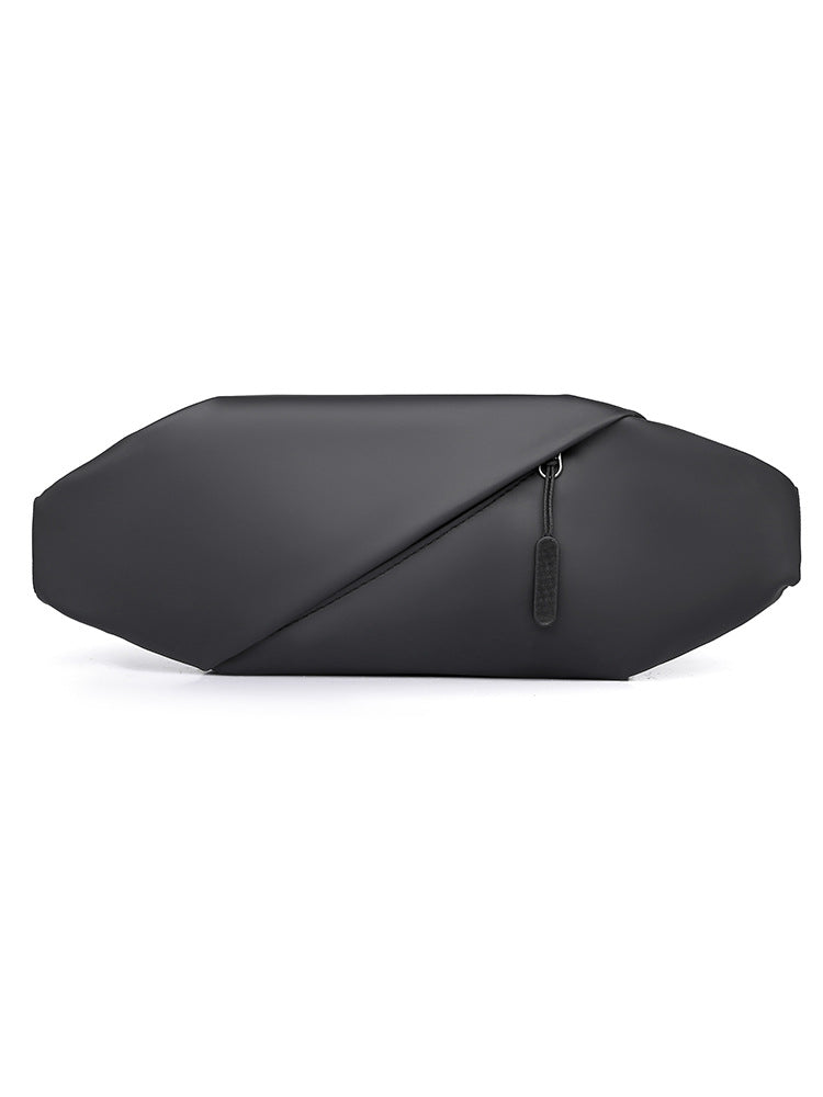 Modern Structured Leather Sling Bag Kalsten