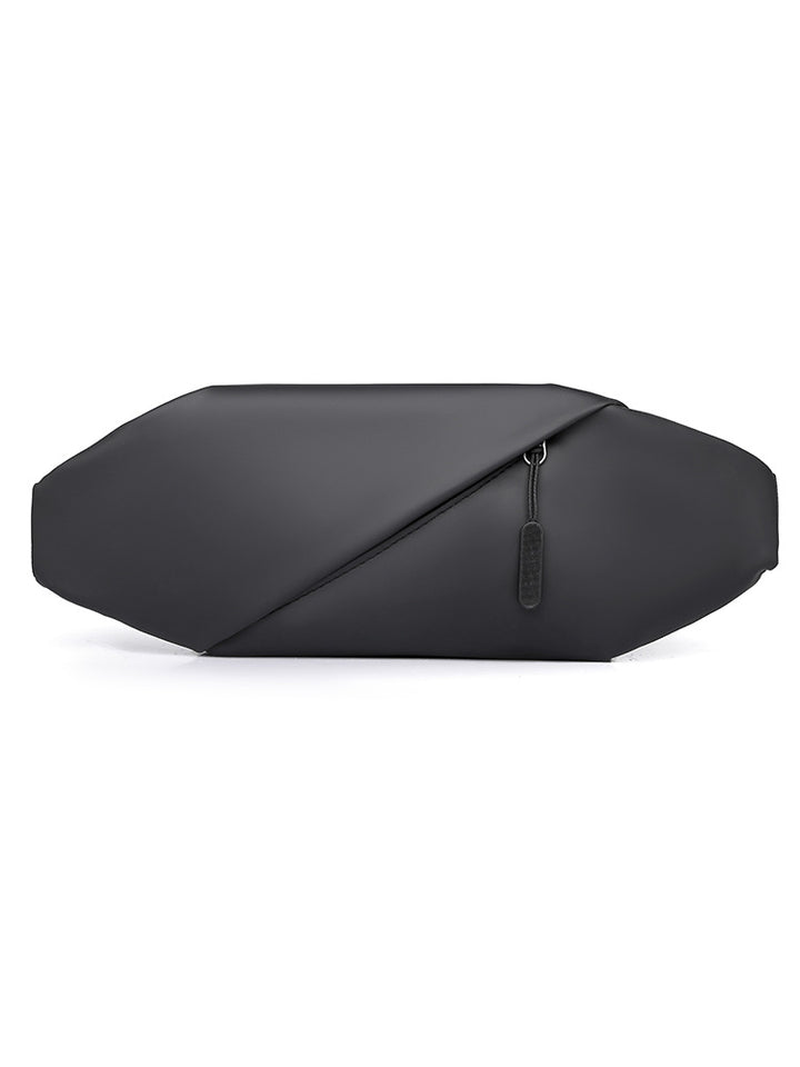 Modern Structured Leather Sling Bag Kalsten