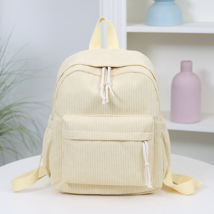 Cord-Backpack with Practical Front Pocket Kalsten