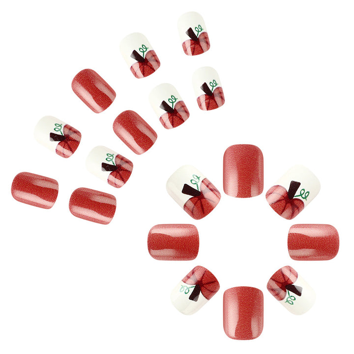 Floral Bow-Embellished Nail Art Design Kalsten