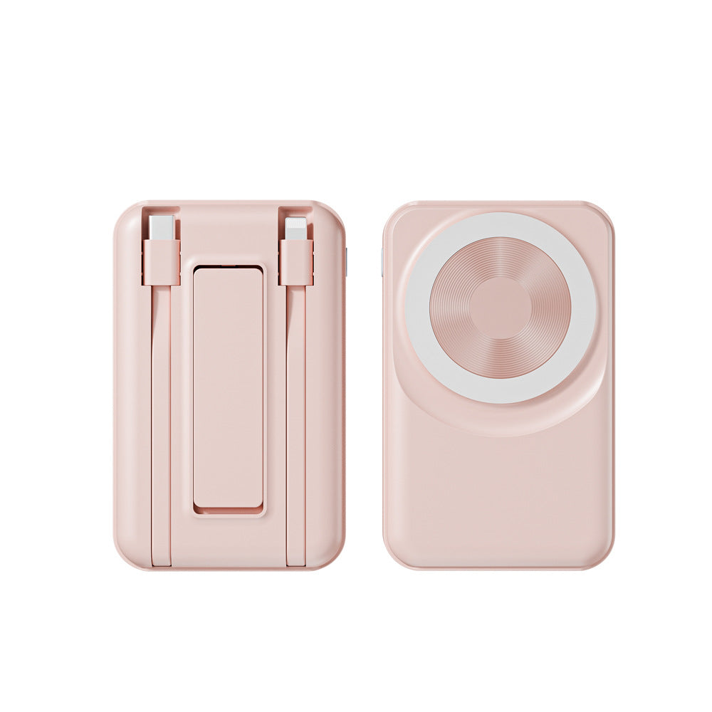 Portable power bank with integrated charging cable Kalsten