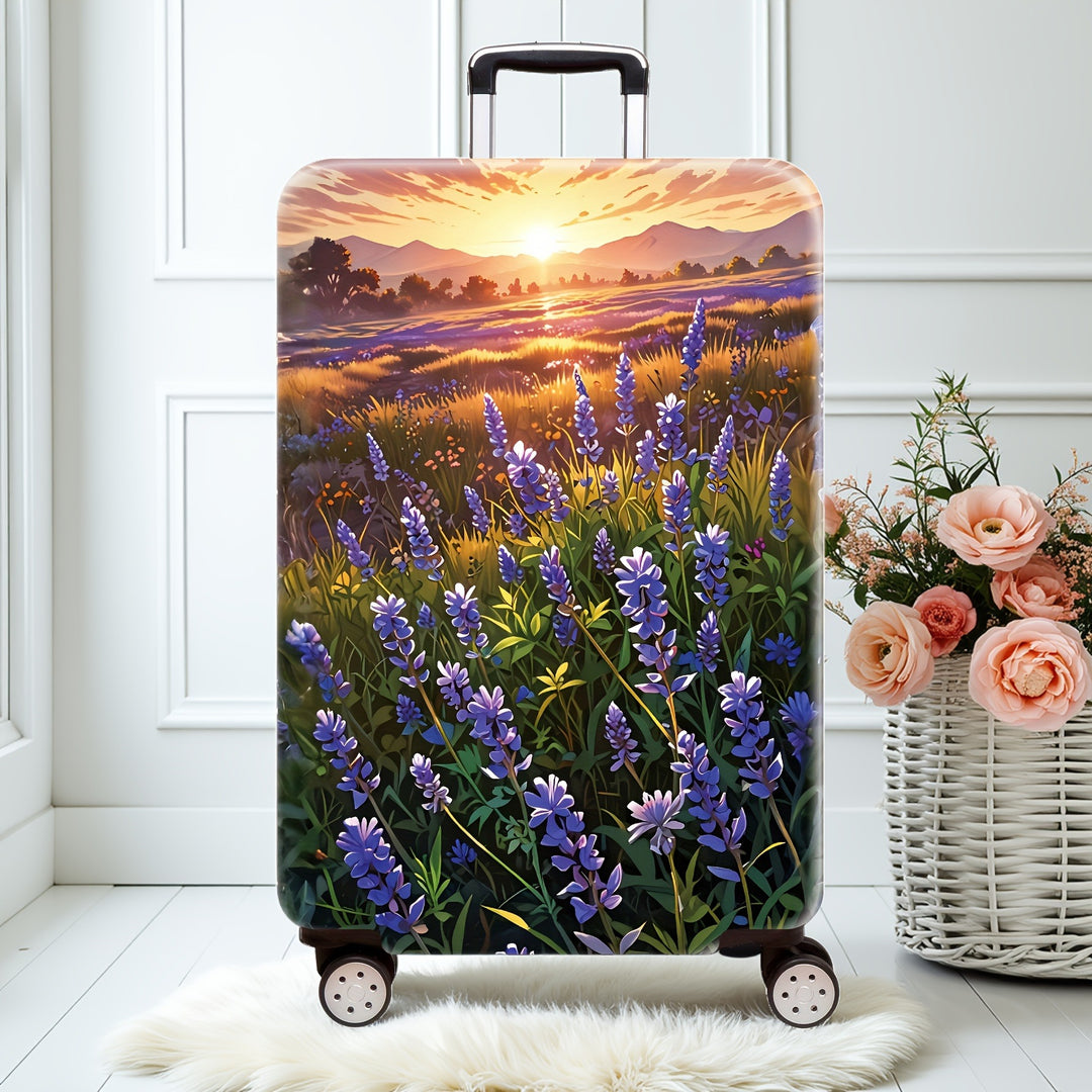 Artistic Floral Hard Shell Suitcase Kalsten