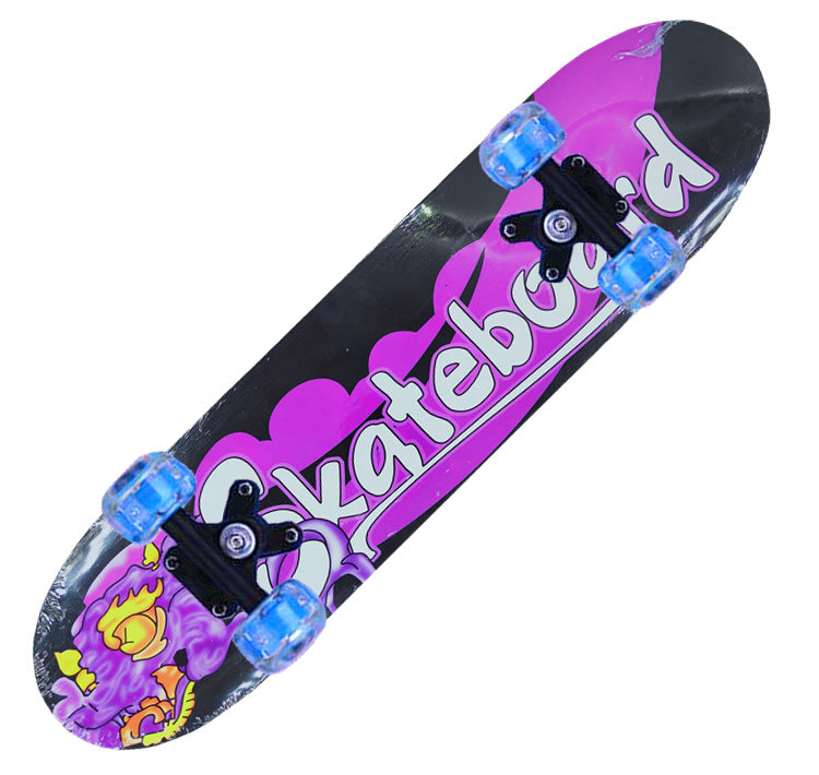 Girls' Cartoon Character Mini Skateboard Kalsten