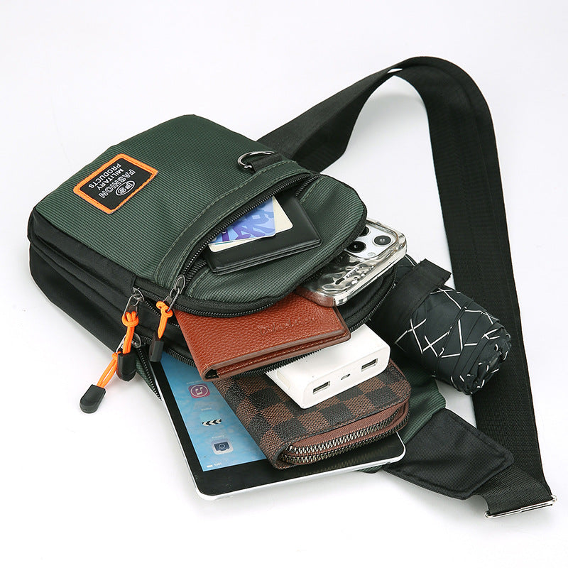 Military-Inspired Versatile Sling Bag Kalsten