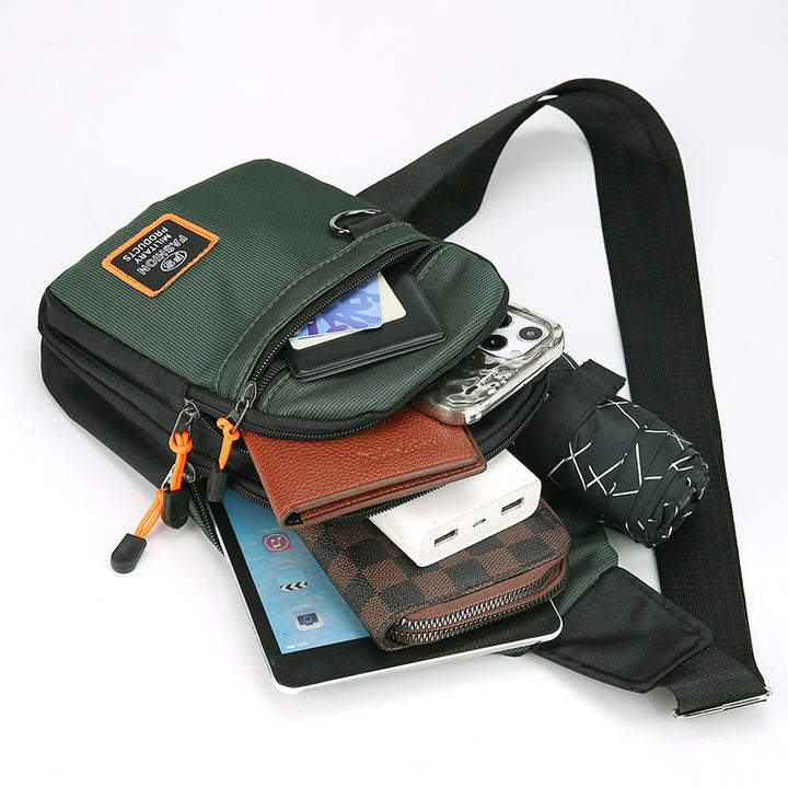 Military-Inspired Versatile Sling Bag Kalsten