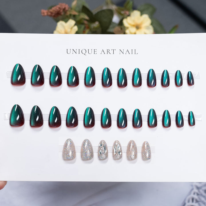 High Shine Press-On Nail Art